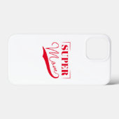 Super Mam Case-Mate iPhone Case (Achterkant (horizontaal))