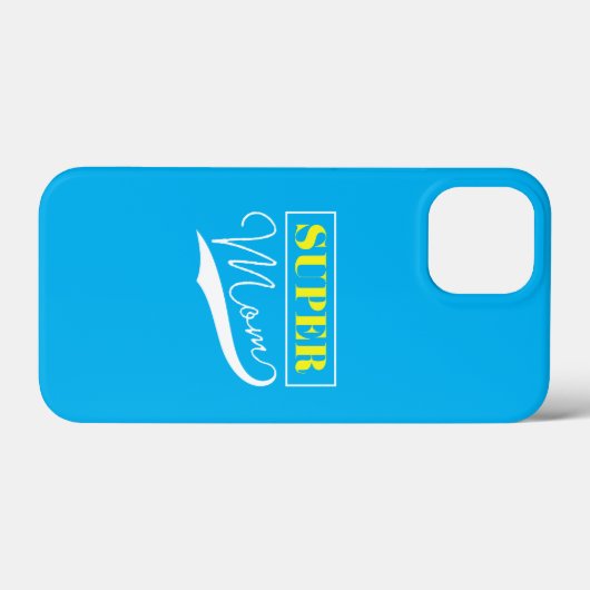 Super Mam Case-Mate iPhone Case (Achterkant (horizontaal))