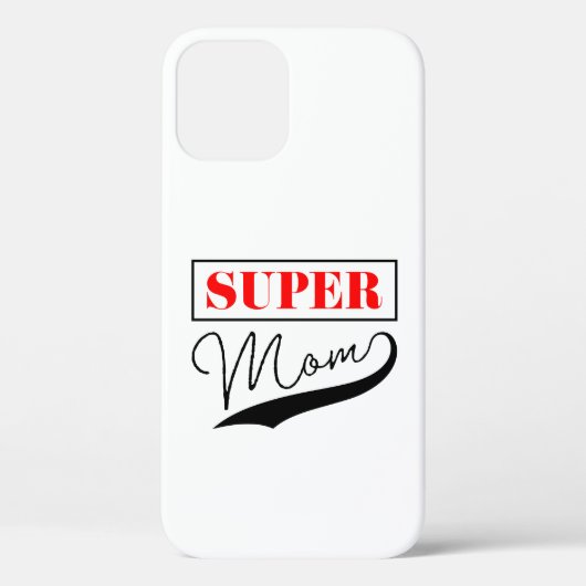 Super Mam Case-Mate iPhone Case (Achterkant)