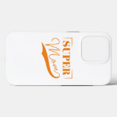 Super Mam Case-Mate iPhone Case (Achterkant (horizontaal))