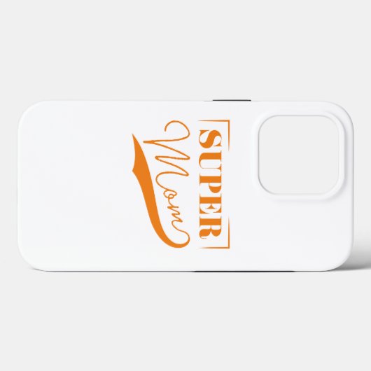 Super Mam Case-Mate iPhone Case (Achterkant (horizontaal))