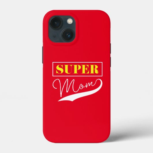 Super Mam Case-Mate iPhone Case (Achterkant)