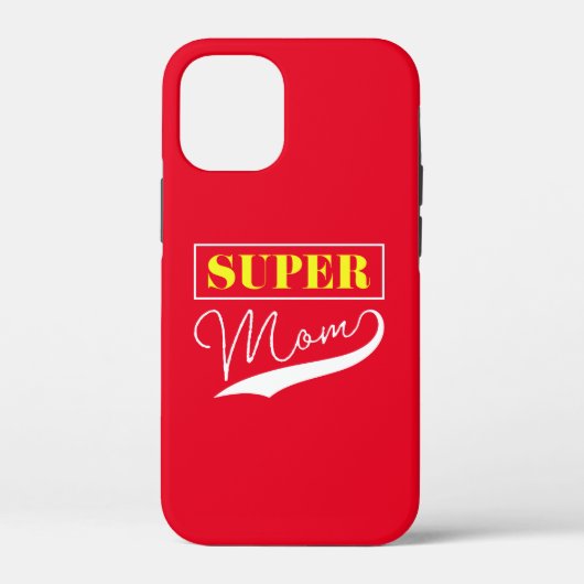 Super Mam Case-Mate iPhone Case (Achterkant)