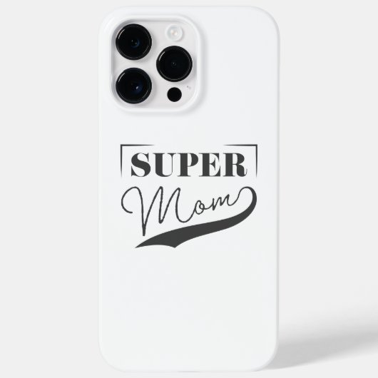 Super Mam Case-Mate iPhone Case (Achterkant)