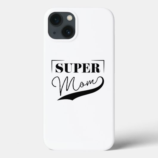 Super Mam Case-Mate iPhone Case (Achterkant)