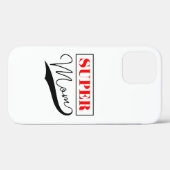 Super Mam Case-Mate iPhone Case (Achterkant (horizontaal))