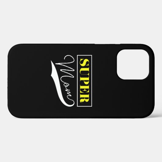 Super Mam Case-Mate iPhone Case (Achterkant (horizontaal))