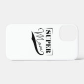 Super Mam Case-Mate iPhone Case (Achterkant (horizontaal))