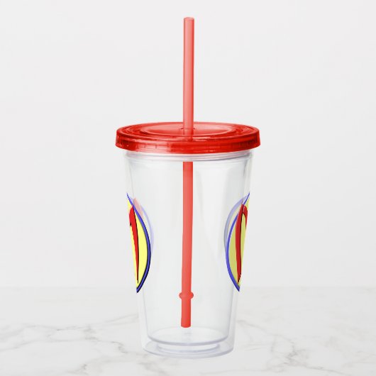 Super Mam Emblem Acryl Drinkbeker (Rechts)