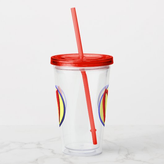 Super Mam Emblem Acryl Drinkbeker (Links)