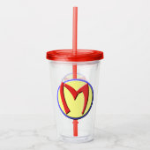 Super Mam Emblem Acryl Drinkbeker (Voorkant)