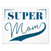 Super Mam Foto Afdruk (Voorkant)