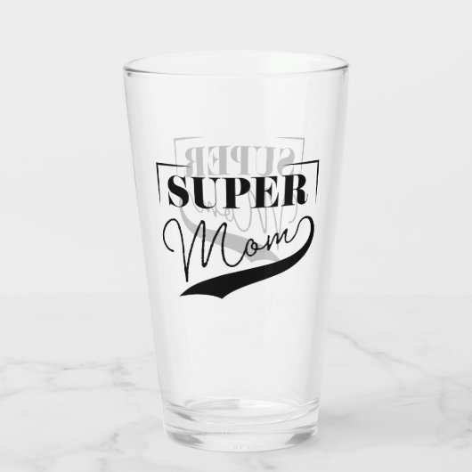 Super Mam Glas (Achterkant)