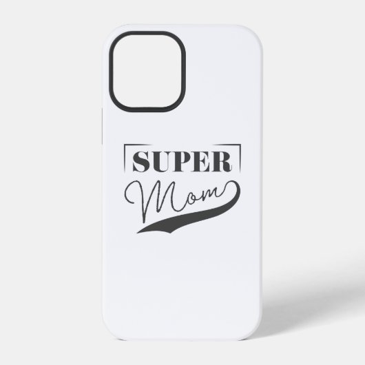 Super Mam iPhone Hoesje (Achterkant)