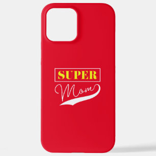 Super Mam iPhone 12 Pro Max Hoesje