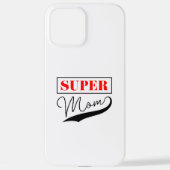 Super Mam iPhone Hoesje (Achterkant)