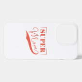 Super Mam iPhone Hoesje (Achterkant horizontaal)