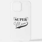 Super Mam iPhone Hoesje (Achterkant)