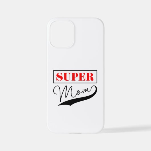 Super Mam iPhone Hoesje (Achterkant)