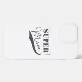 Super Mam iPhone Hoesje (Achterkant horizontaal)