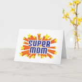 Super Mam Kaart (Gele Bloem)