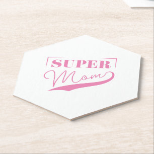 Super Mam Kartonnen Onderzetters