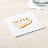 Super Mam Kartonnen Onderzetters (Schuin)