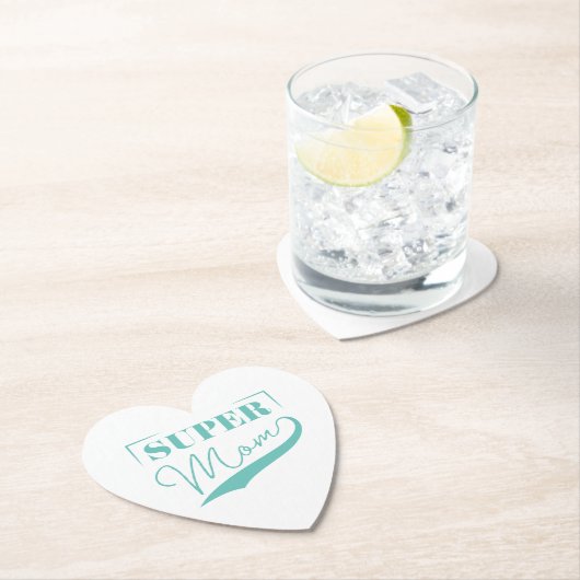 Super Mam Kartonnen Onderzetters (Insitu)