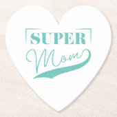 Super Mam Kartonnen Onderzetters (Voorkant)