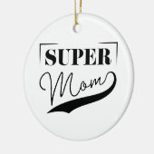 Super Mam Keramisch Ornament (Links)