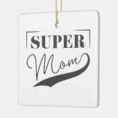 Super Mam Keramisch Ornament (Links)