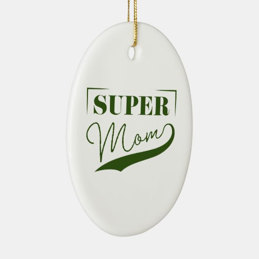 Super Mam Keramisch Ornament (Rechts)