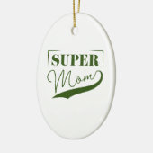 Super Mam Keramisch Ornament (Links)