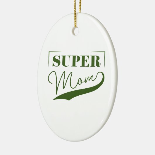Super Mam Keramisch Ornament (Links)