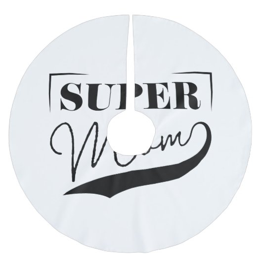 Super Mam Kerstboom Rok (Voorkant)