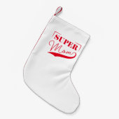 Super Mam Kleine Kerstsok (Voorkant (Hangend))