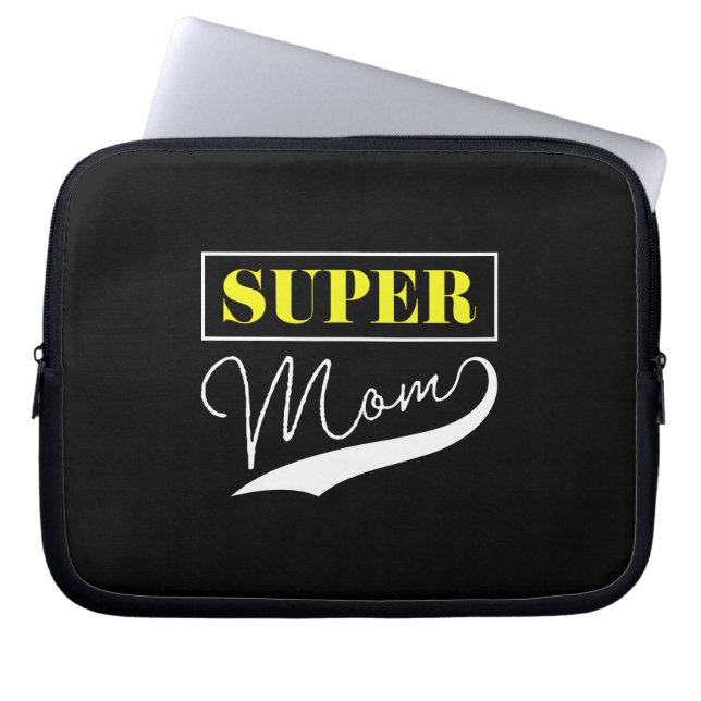 Super Mam Laptop Sleeve (Voorkant)