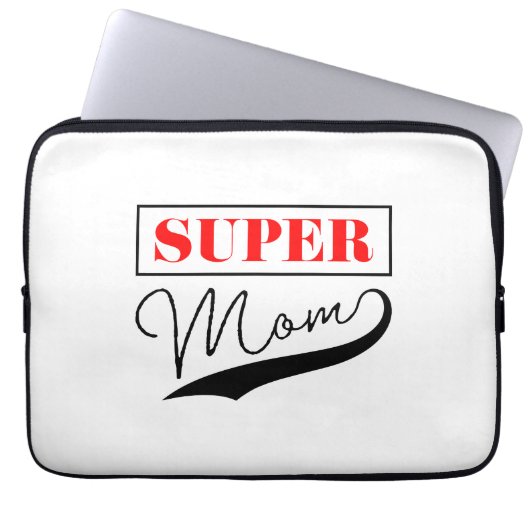Super Mam Laptop Sleeve (Voorkant)
