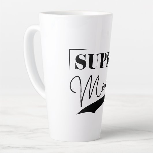 Super Mam Latte Mok (Linkerhoek)