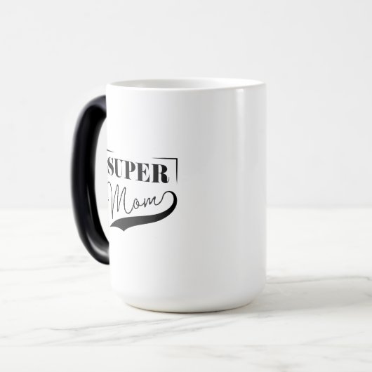 Super Mam Magische Mok (Voorkant links)