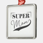 Super Mam Metalen Ornament (Links)