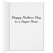 Super Mam Moederdag Card (Binnen (Rechts))