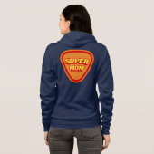 Super Mam Moederdag Hoodie (Achterkant volledig)