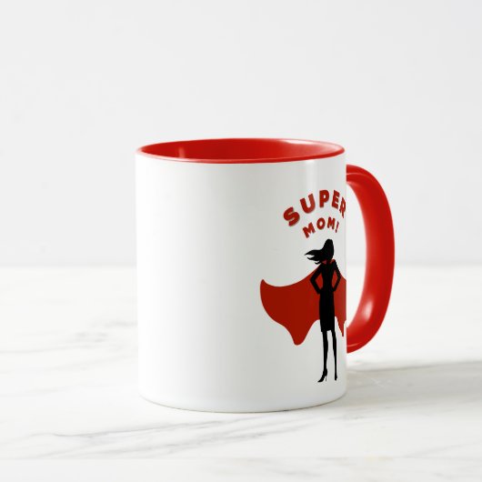 Super mam! Moederdag-Mok Mok (Voorkant rechts)