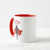 Super mam! Moederdag-Mok Mok (Voorkant links)