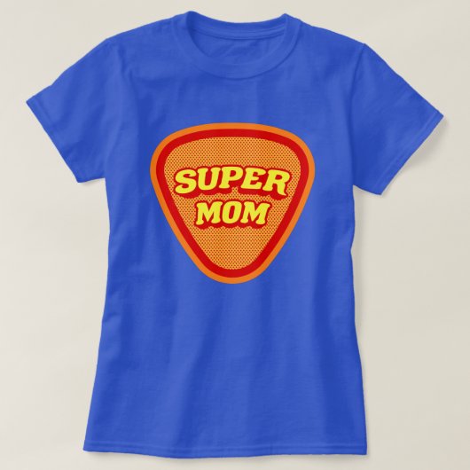 Super Mam Moederdag T-shirt (Design voorkant)