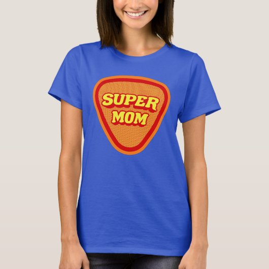 Super Mam Moederdag T-shirt (Voorkant)