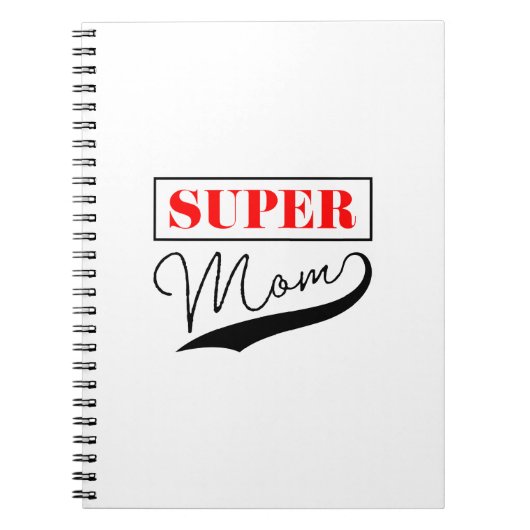 Super Mam Notitieboek (Voorkant)