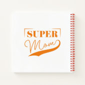 Super Mam Notitieboek (Achterkant)