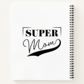 Super Mam Notitieboek (Achterkant)
